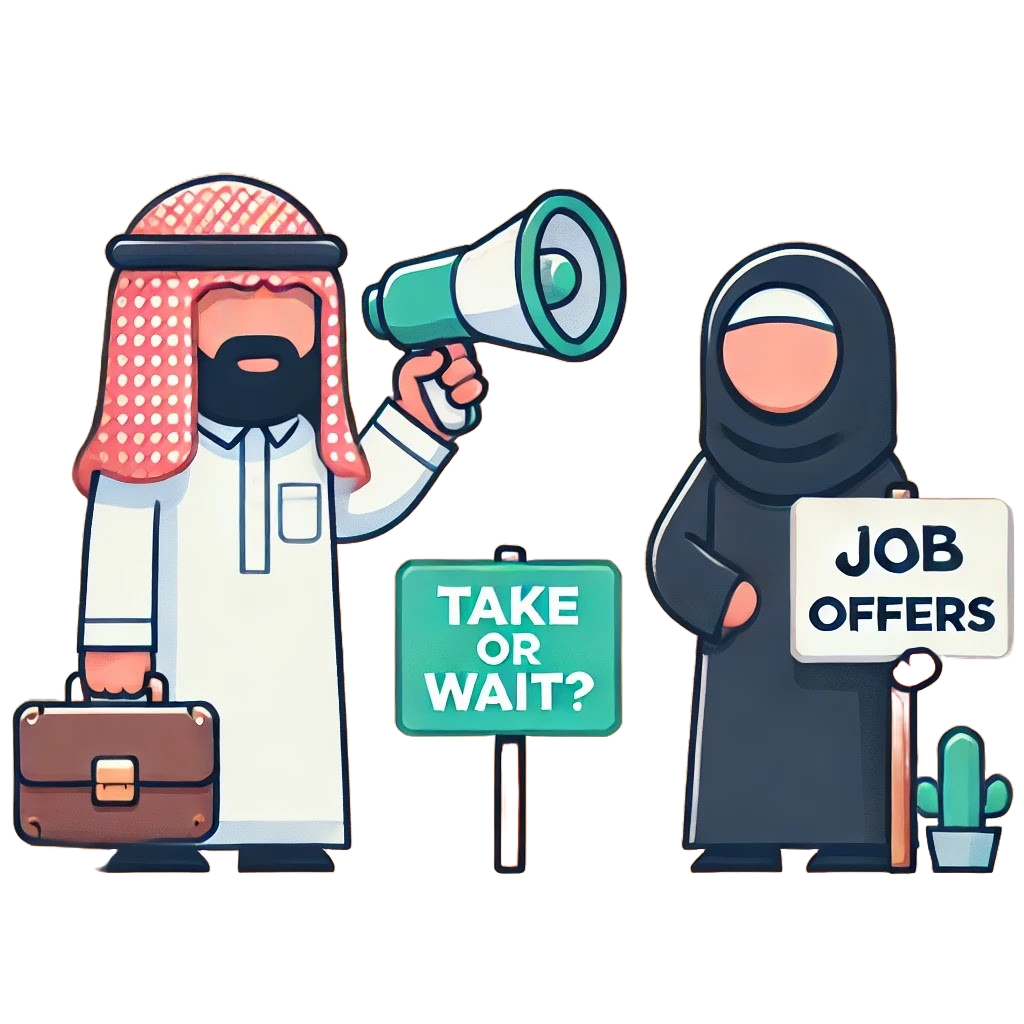 Job comparison visualization