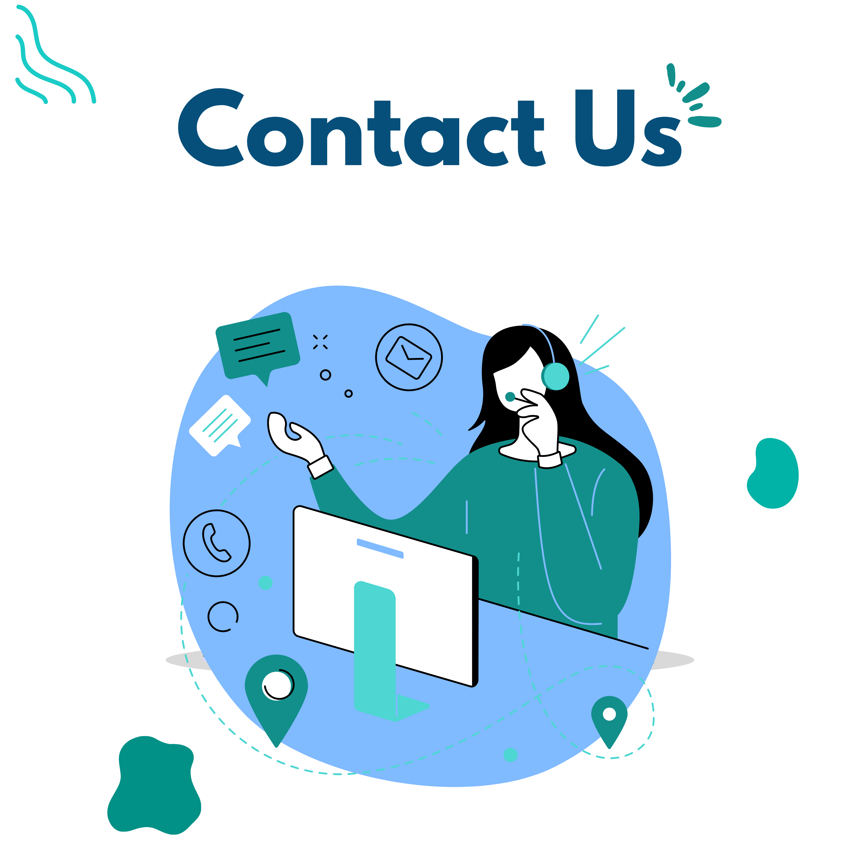 Contact us illustration
